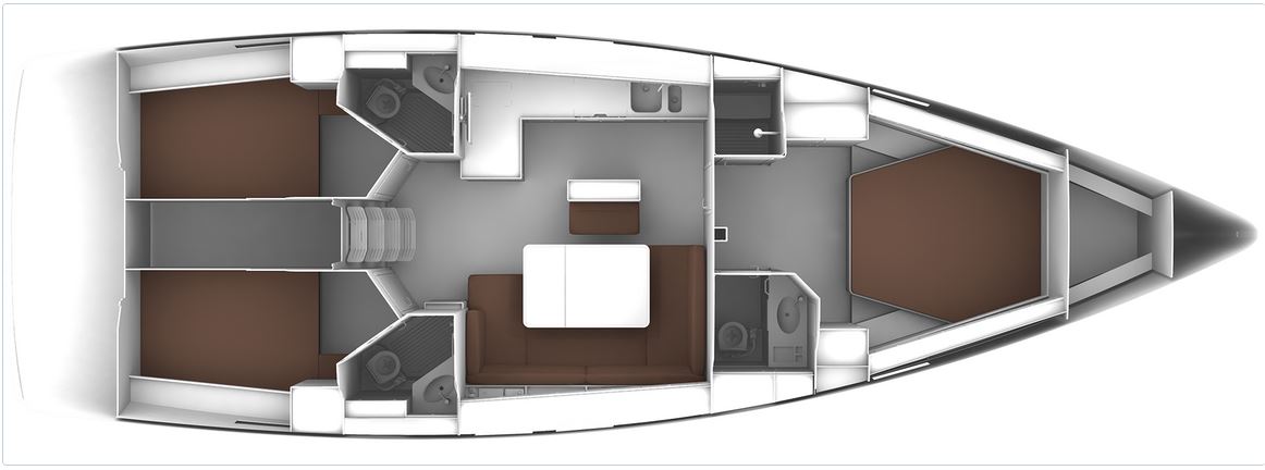 Vnitřní uspořádání 6+2